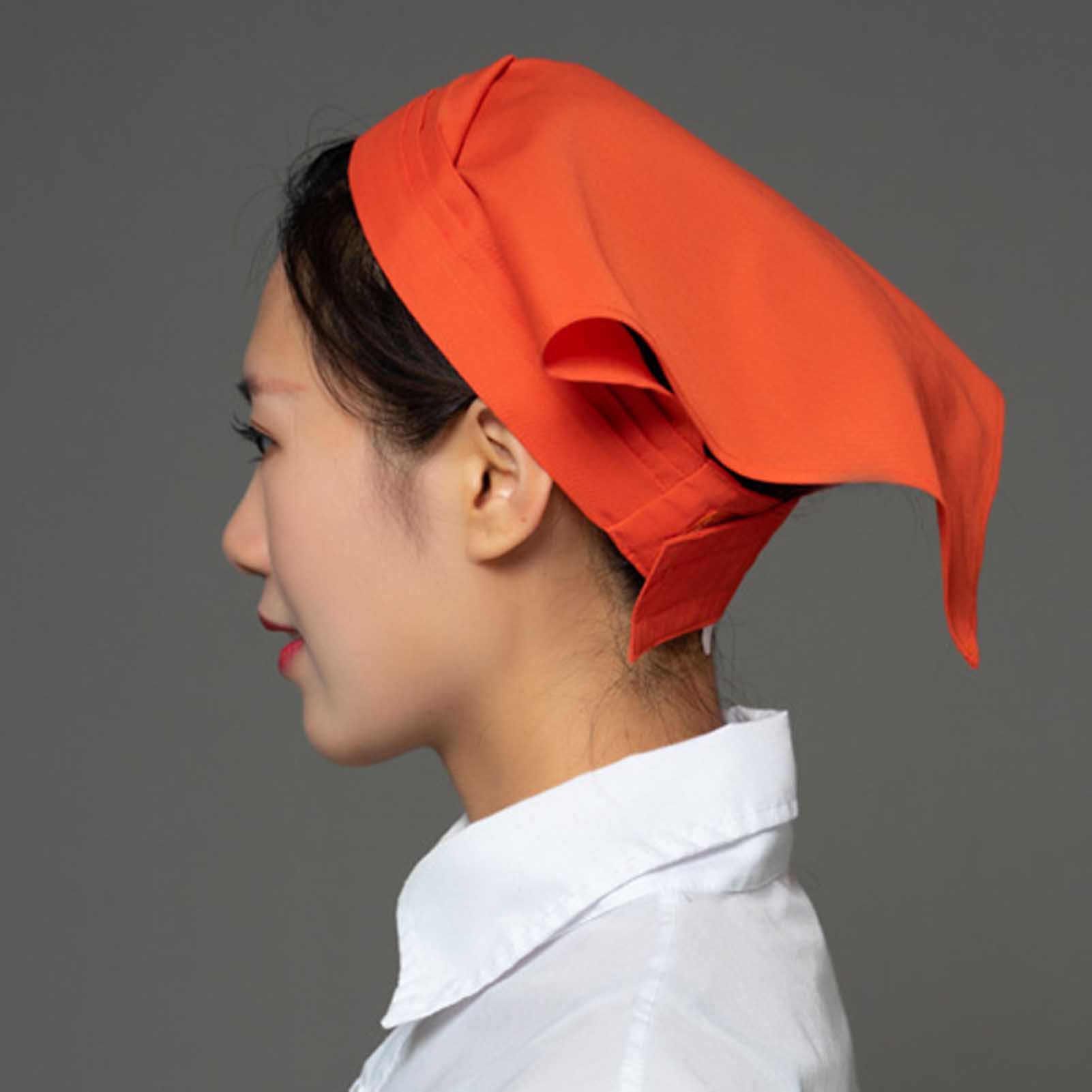コットン製三角バンダナ、レストランスタッフ用帽子、衛生作業用 - Bandana Cotton のレビューと価格