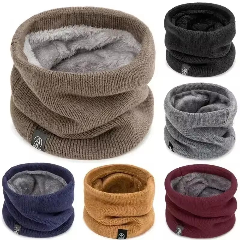 ファッション女性ニットスカーフソリッドカシミヤのような冬のラ - Muffler Men Wool のレビューと価格