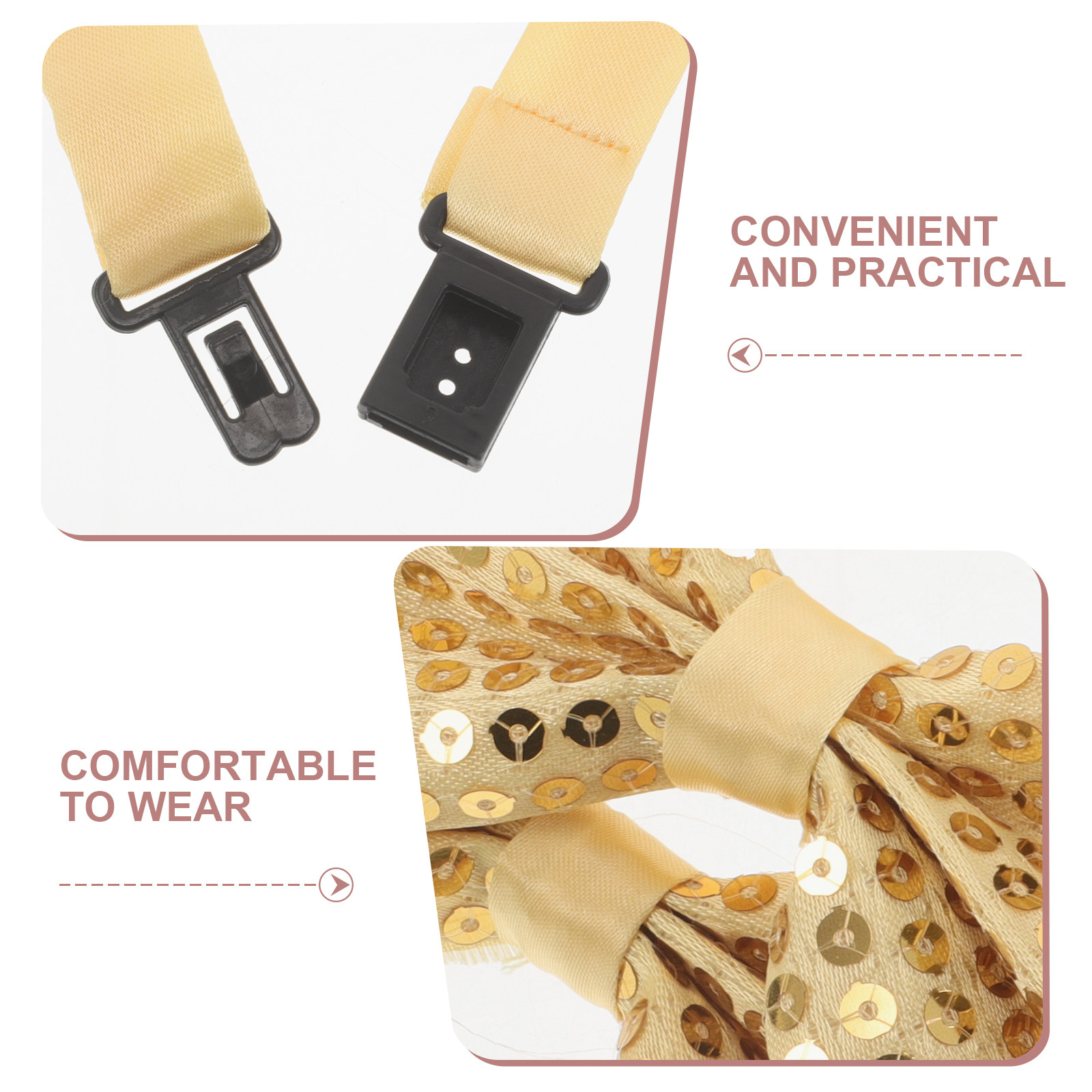 5個入り、サイズ調整可能な子供用蝶ネクタイ。結び目が付いてい - Bow Tie Pre Tied のレビューと価格