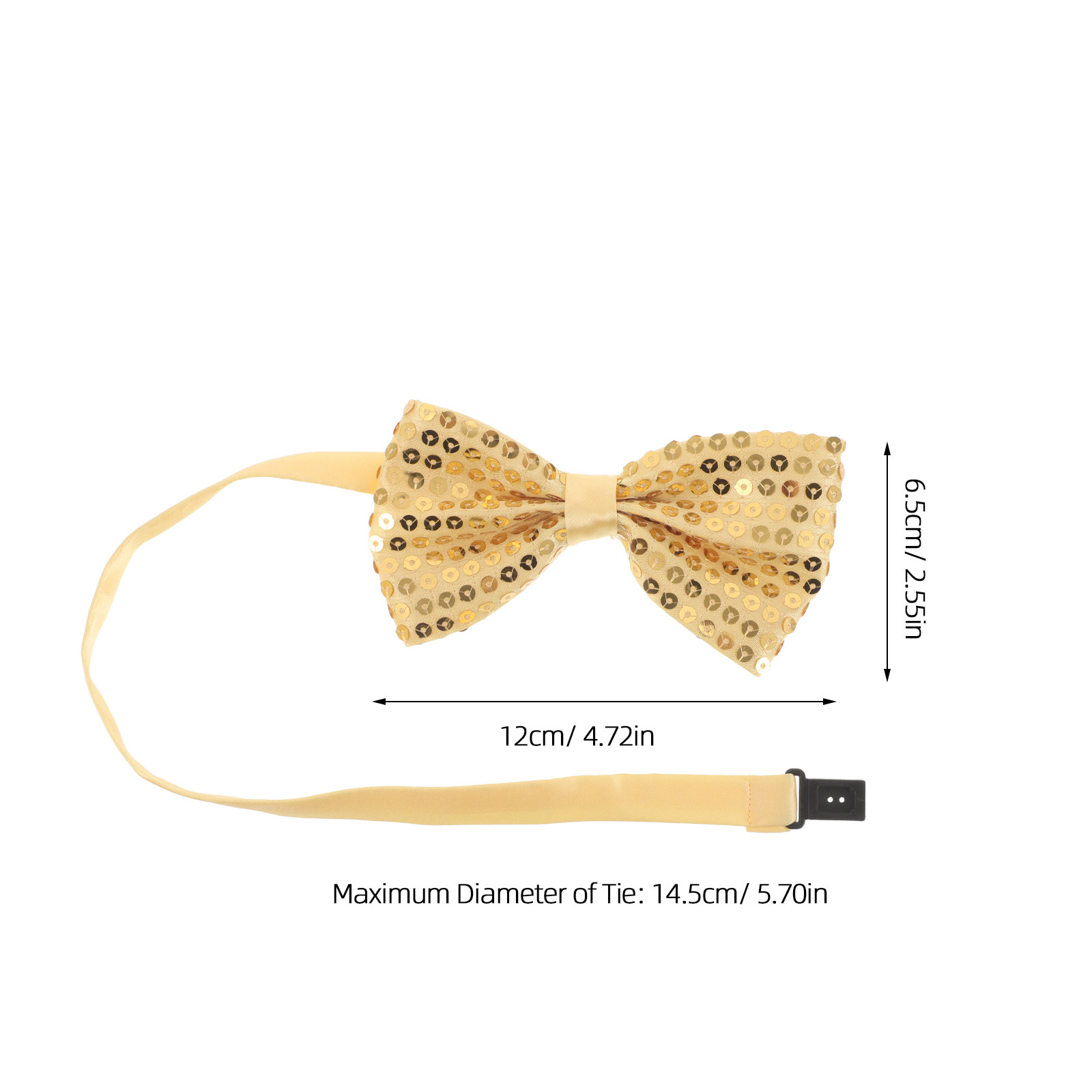 5個入り、サイズ調整可能な子供用蝶ネクタイ。結び目が付いてい - Bow Tie Pre Tied のレビューと価格