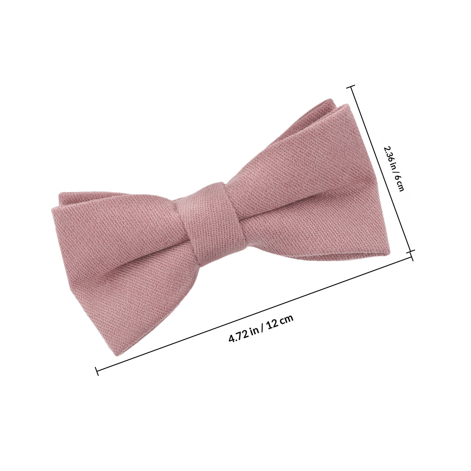 幼児用、ピンク色のコットン製蝶ネクタイ。結び直し不要で、宴会 - Bow Tie Pre Tied のレビューと価格