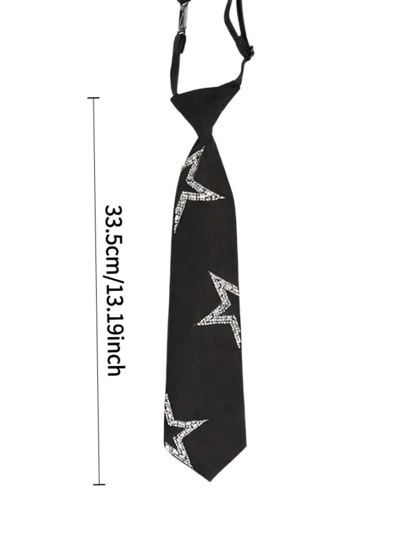 プレタイドスターシークインタイ、調整可能なボウタイ、ユニセッ - Bow Tie Pre Tied のレビューと価格