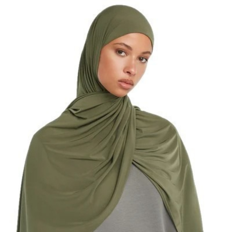 E2プレミアムリキッドジャージーヒジャブスカーフショールマレ - Bandana Cotton のレビューと価格